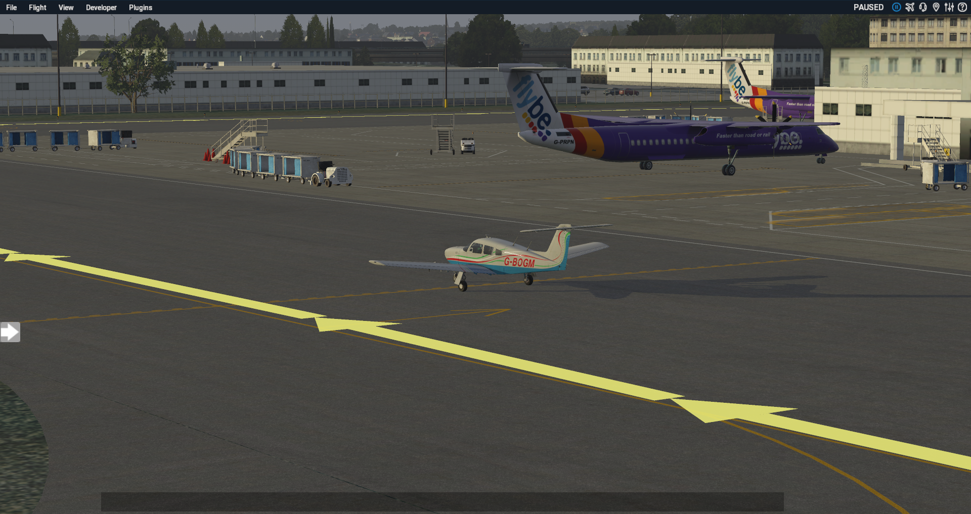 Threshold Review Traffic Global for XPlane 11 Threshold